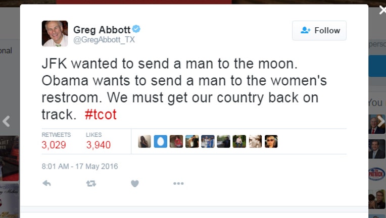 Greg Abbott Twitter