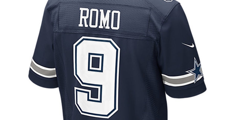 tony romo number jersey