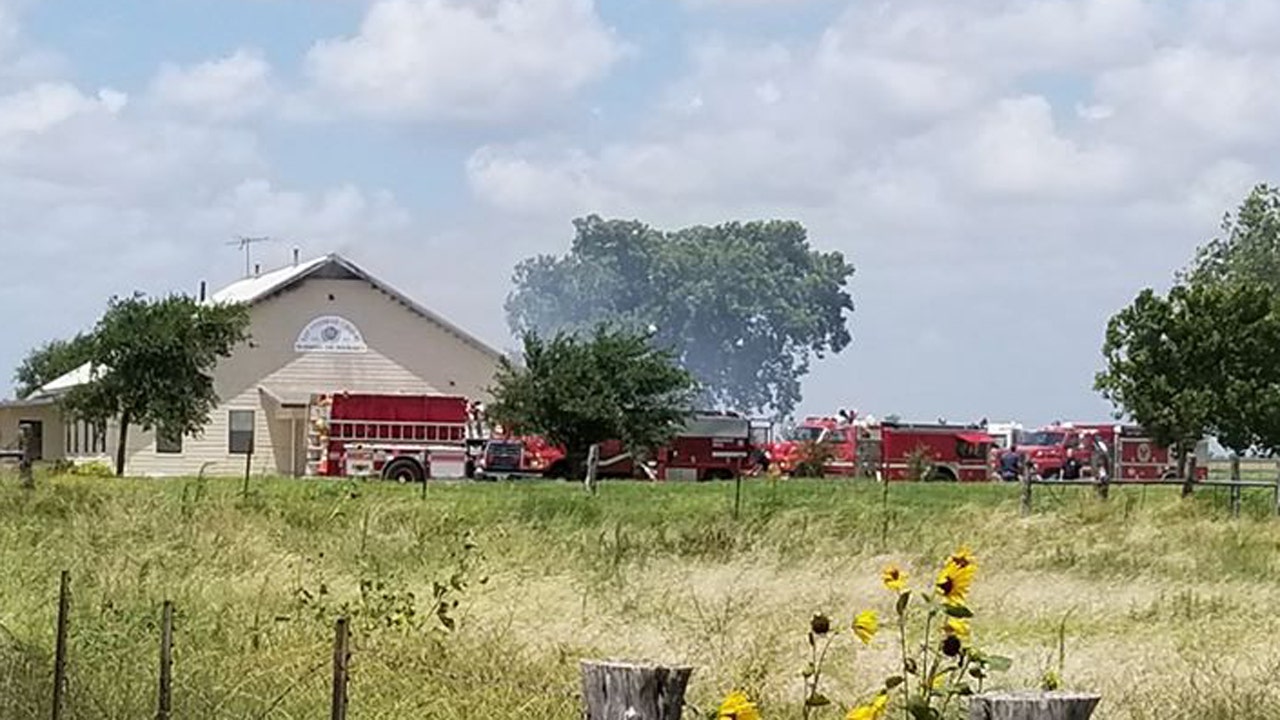 Fire damages part of SPJST Beyersville Hall in Taylor