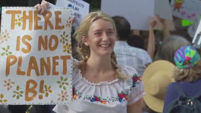 Thousands of students, activists march in Texas for climate change