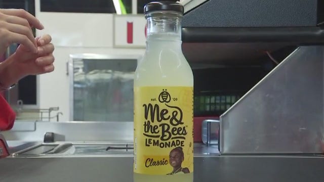 14 year-old CEO announces her company's lemonade will be at the checkout of all HEB locations in Texas