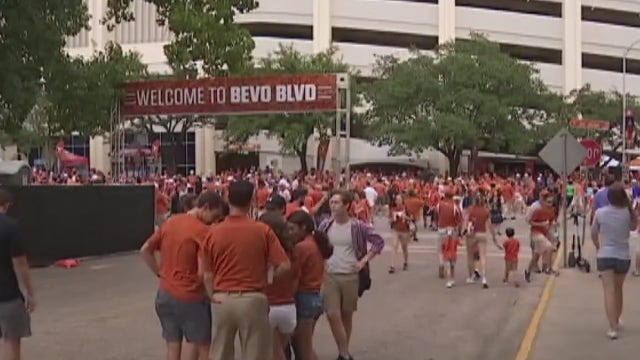 Bevo Boulevard upgraded for football season