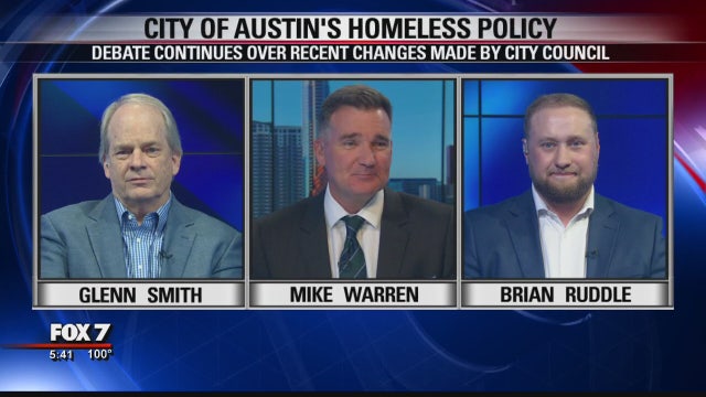 FOX 7 Discussion: Austin homeless policy