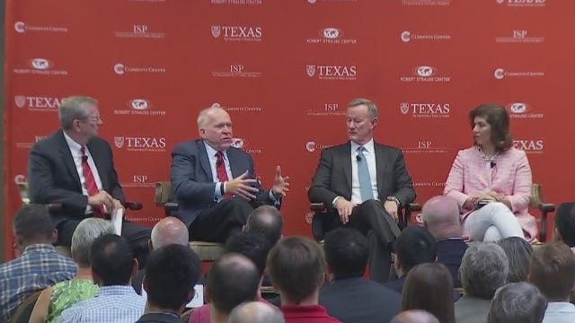 Former top terror strategists respond to recent challenges during UT event