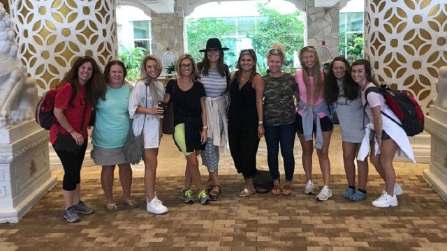 Ga. bride turns bachelorette party into Hurricane Dorian relief mission