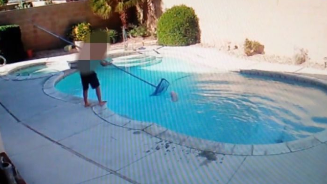 Shocking video captures young Victorville boy trying to drown dog in pool