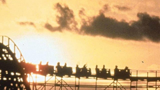 Video: A bird slams into a girl riding a roller coaster