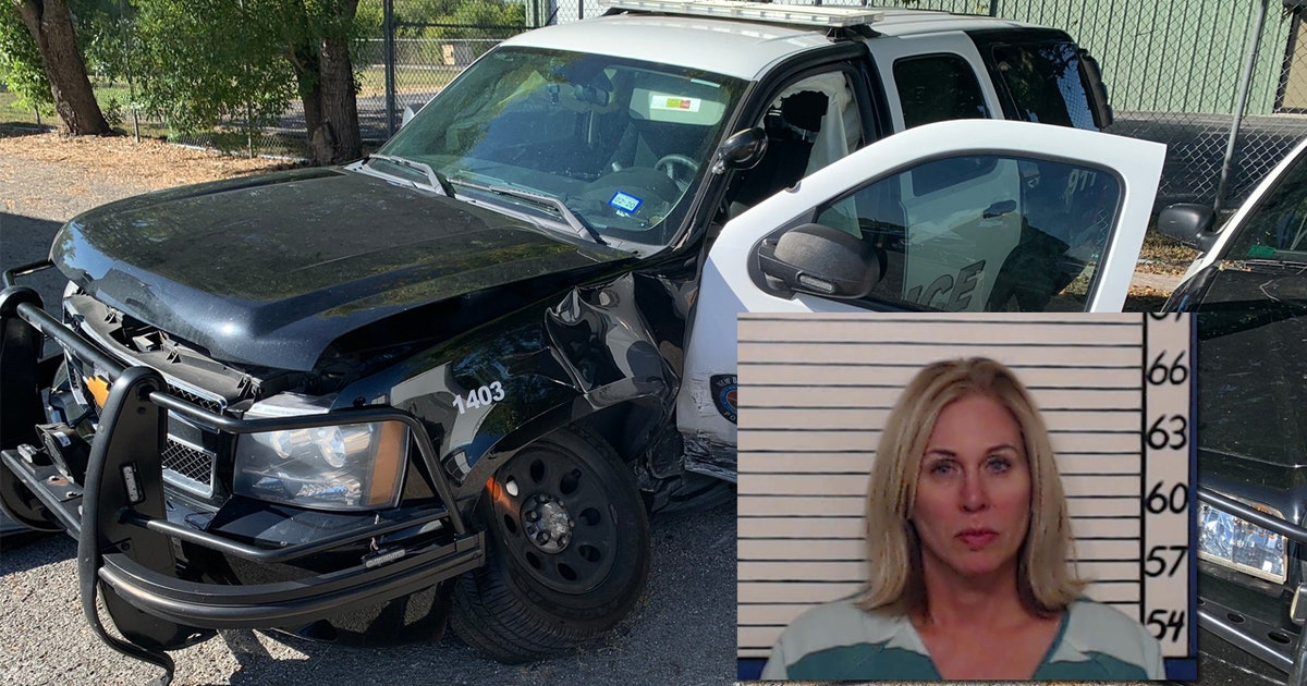 Drunk driver hits two patrol cars in New Braunfels | FOX 7 Austin