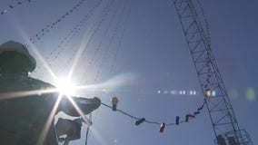 Austin Energy crews get Zilker Holiday Tree ready for December ceremony