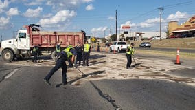 Northbound lanes of I-35 reopened following fuel spill