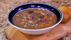 Recipe: Steak and wild rice soup