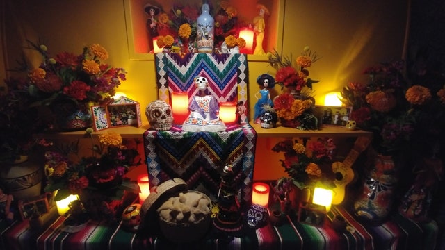 Altar from Arandas celebrates Dia de los Muertos