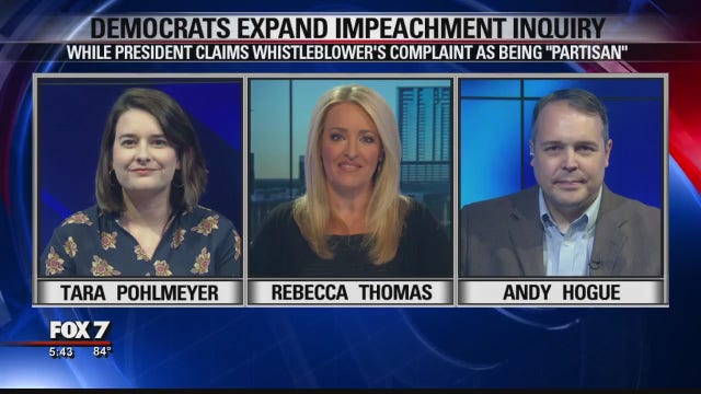 FOX 7 Discussion: Democrats expand impeachment inquiry