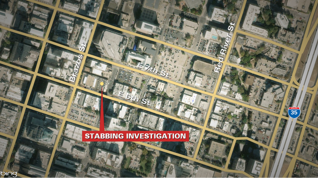 Austin police investigate downtown stabbing