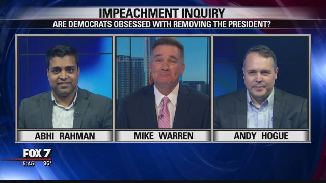 FOX 7 Discussion: Impeachment obsession?