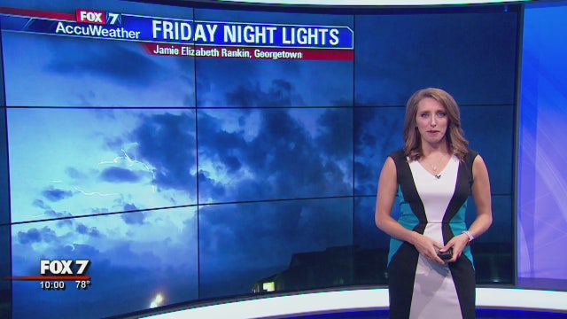 Evening weather forecast for Saturday, August 11, 2018