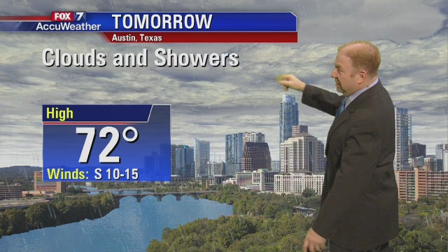 Evening weather forecast for Monday, February 19, 2018