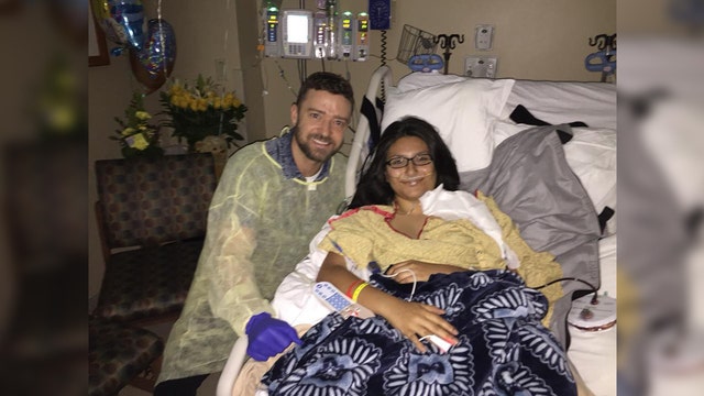 Justin Timberlake visits Santa Fe shooting survivor in hospital