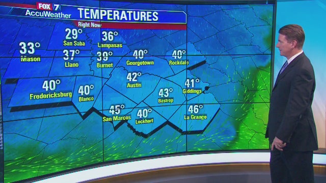 Morning weather forecast for February 21, 2018