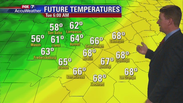 Morning weather forecast for February 6, 2017