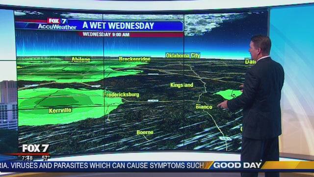 Morning weather forecast for October 24, 2018