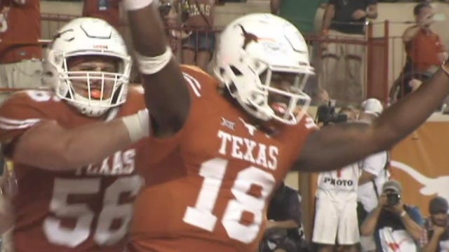 Texas beats No. 10 Notre Dame 50-47 in 2OT thriller