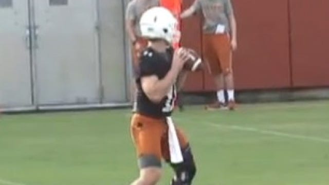 UT football spring training