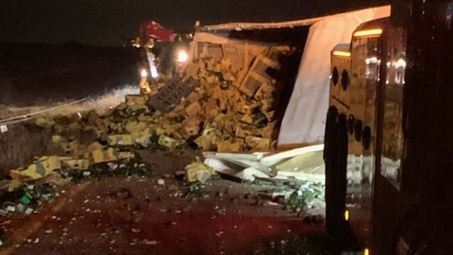 Several thousand avocados spill onto highway after crash #GuacInPeace