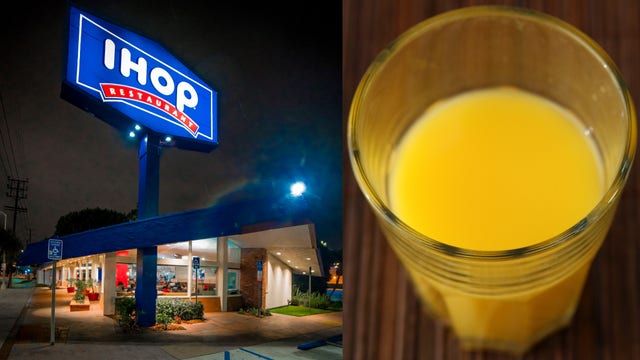 IHOP customers damage restaurant, assault manager after learning orange juice refills aren't free