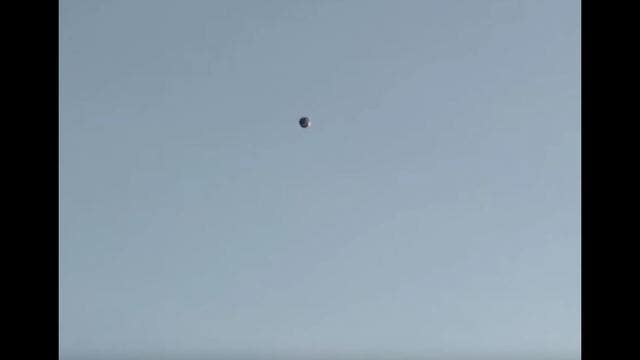 UFO seen floating over the San Gabriel Valley?