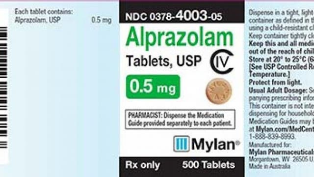 Xanax recalled over 'foreign substance' concerns, FDA says
