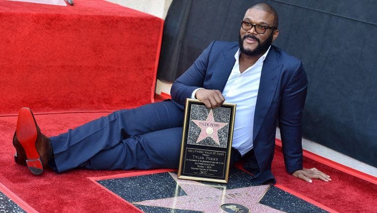 Tyler Perry is honored with star on the Hollywood Walk of Fame on October 01, 2019 in Hollywood, California.