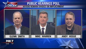 FOX 7 Discussion: Voters remain divided on impeachment, according to new poll