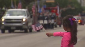 Governor Abbott makes political comments during Veterans Day ceremony