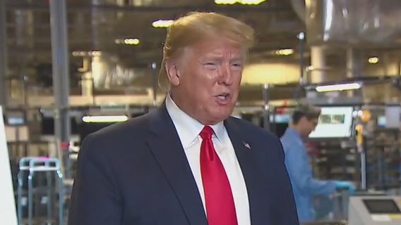 President Trump pays Flextronics International a visit in Northwest Austin