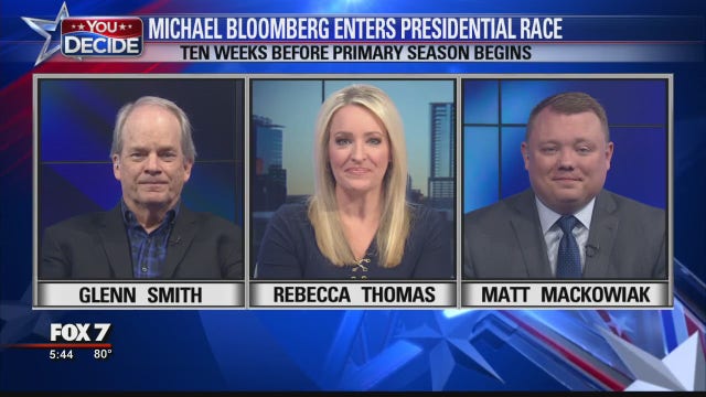 FOX 7 Discussion: Bloomberg enters 2020 presidential race