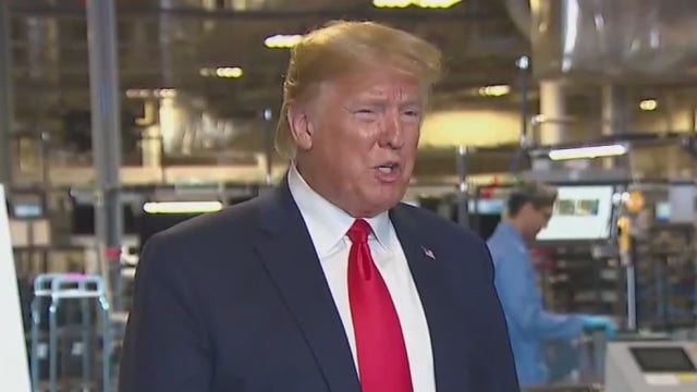 President Trump pays Flextronics International a visit in Northwest Austin