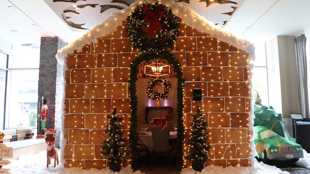 Westin Austin Downtown brings back life-sized gingerbread house