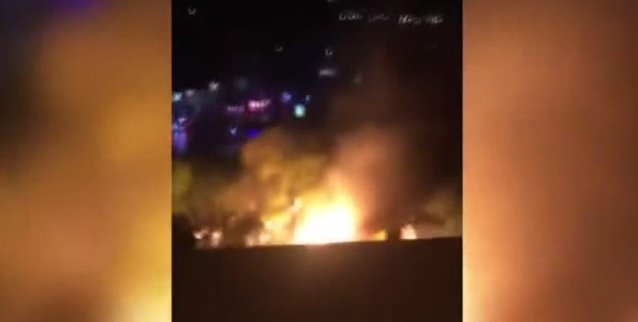 Propane gas leak leads to food truck explosions in San Marcos