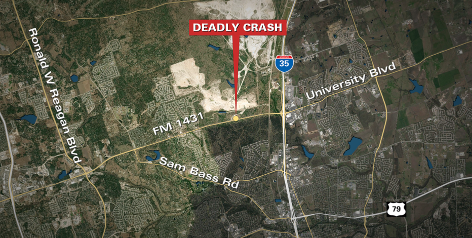 Three killed in overnight crash in Round Rock
