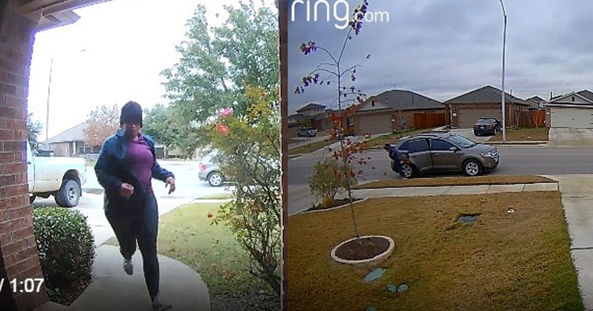 Manor police looking for alleged porch pirate | FOX 7 Austin