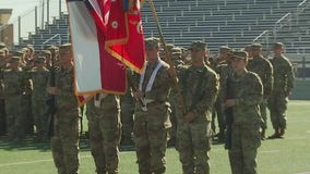 Texas National Guardsmen leave for the Middle East