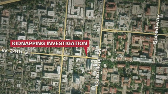 APD: Woman believed to have been kidnapped near UT campus found safe