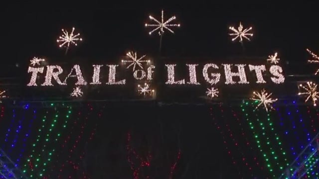 Austin Trail of Lights lights up Zilker Park for the holidays