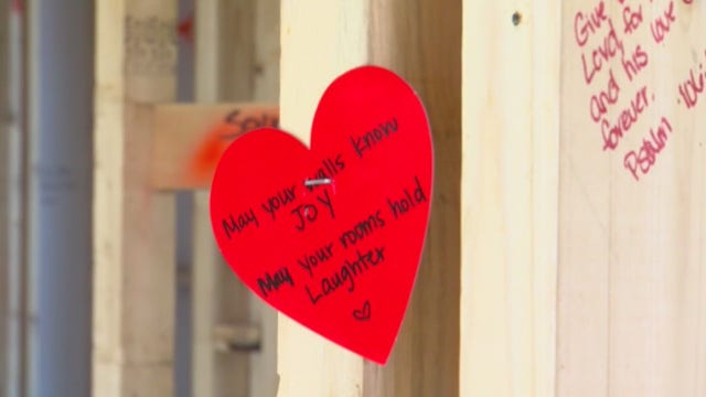 Purple Heart recipient visits under-construction “Operation Finally Home” in Leander