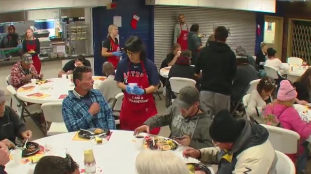 Free Christmas meal at Salvation Army