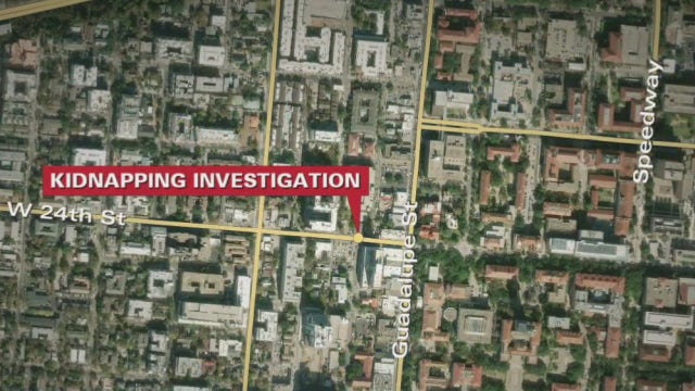 APD: Woman believed to have been kidnapped near UT campus found safe