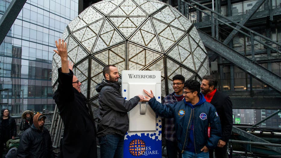 Times Square New Year's Eve Ball Tested Ahead Of Annual Ball Drop