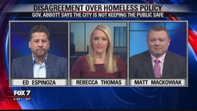 FOX 7 Discussion: Disagreement over Austin's homeless policy