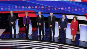 Last Democratic debate before primary voting ends with talk of hope for 2020